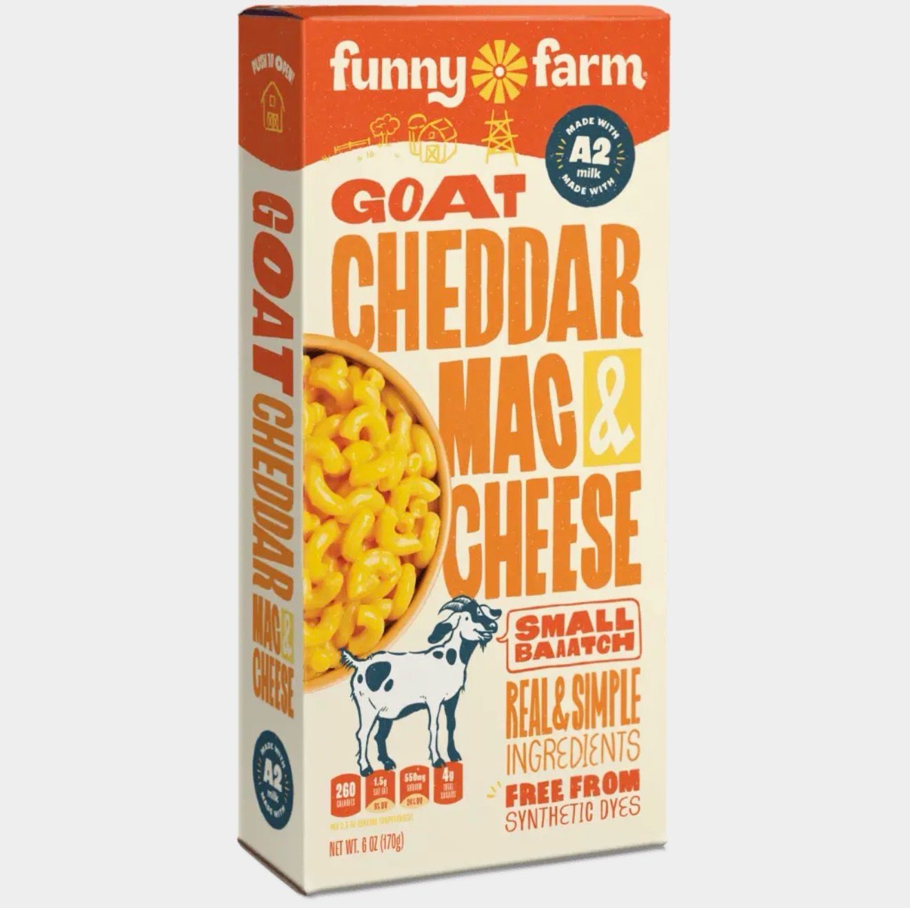 Funny FarmOriginal Cheddar Macaroni &amp; Goat Cheese