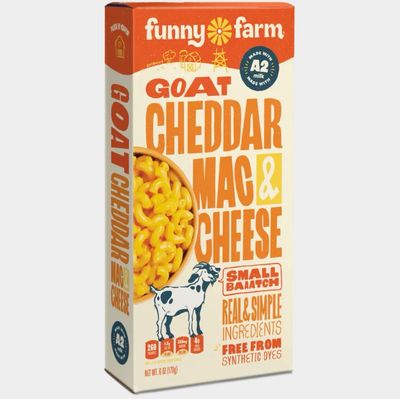 Funny FarmOriginal Cheddar Macaroni &amp; Goat Cheese