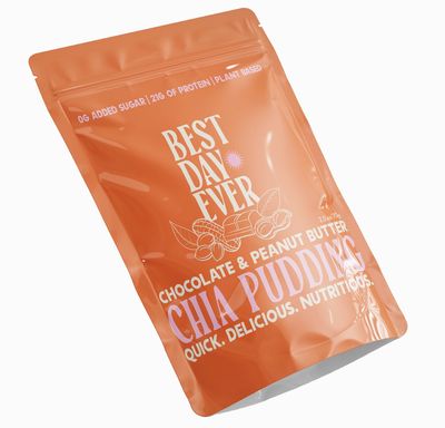 Best Day Ever Chia Pudding - Chocolate &amp; Peanut Butter
