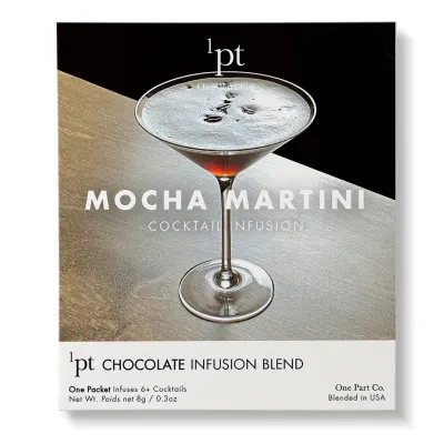 Mocha Martini Cocktail Infusion