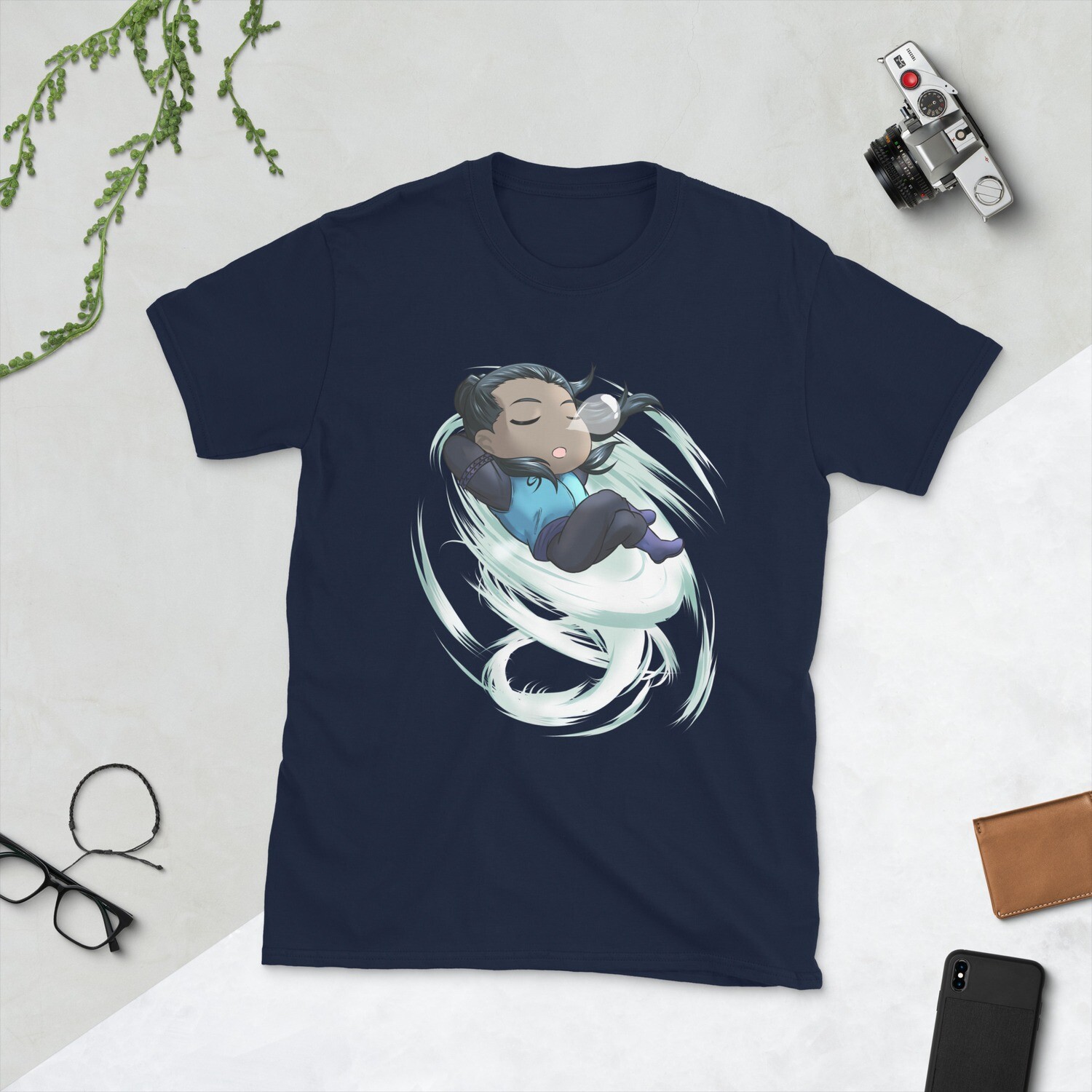 Sky Chibi Short-Sleeve Unisex T-Shirt