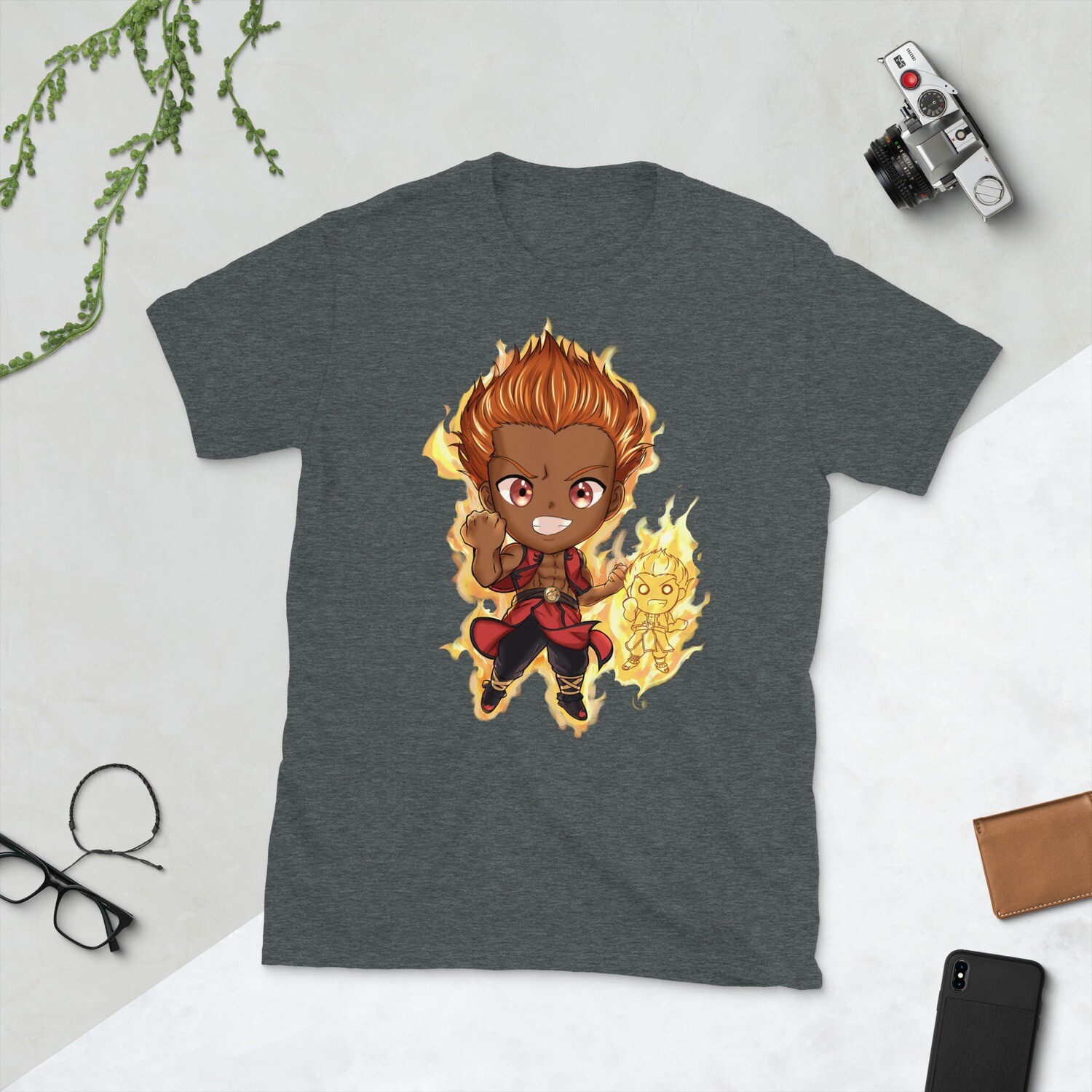 Pyro chibi Short-Sleeve Unisex T-Shirt