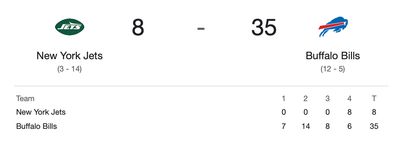 Buffalo Bills &amp; New York Jets