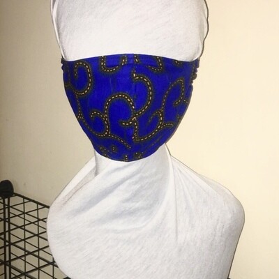 Royal Blue Face Mask