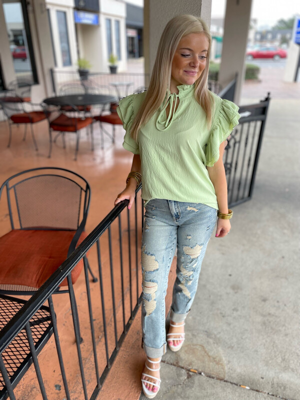 Judy Blue Cuff Hem Jeans