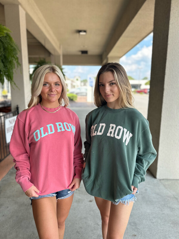 Old Row Pigment Dyed Sweatshirts