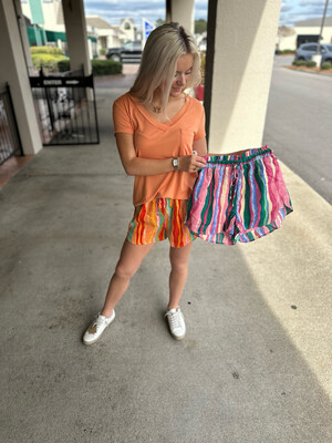 Colors of the Rainbow Shorts