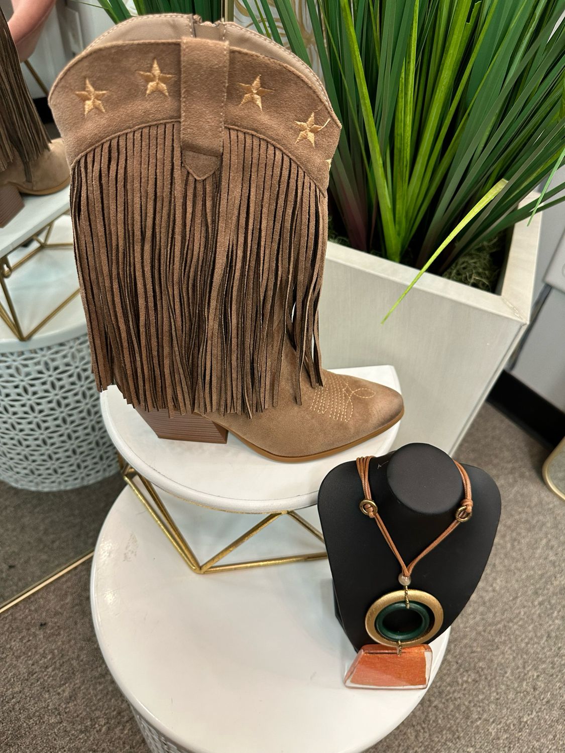 Freebird Fringe Boots