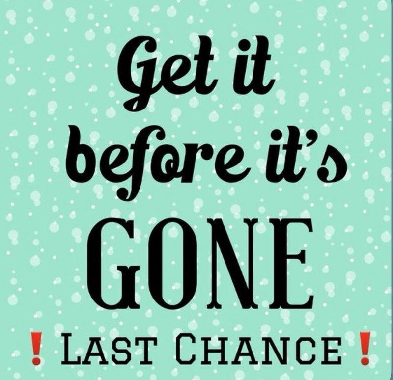Last Chance Items