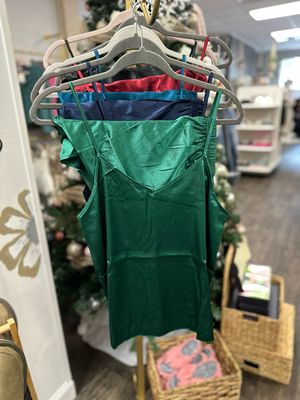 Satin Cami &amp; Short Lounge Set