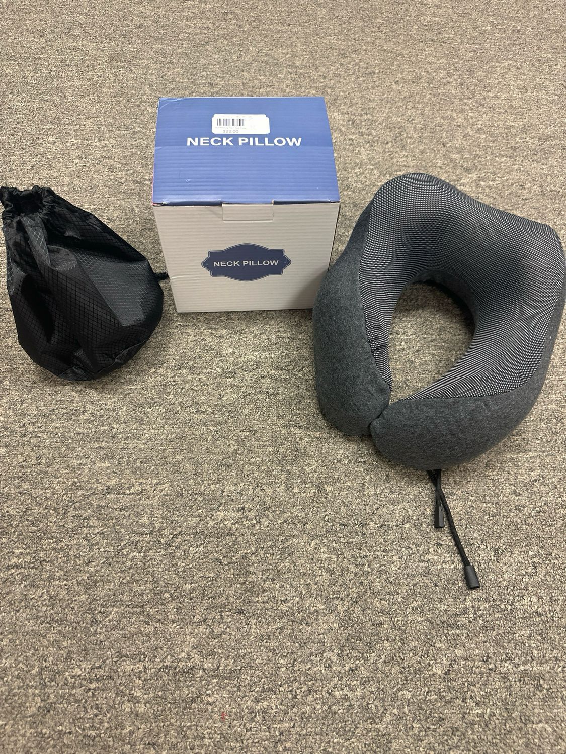 Travel Memory Foam Neck Pillow