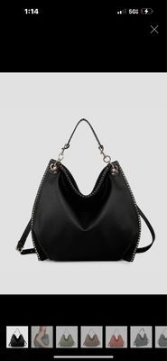 Carly Studded Slouchy Hobo