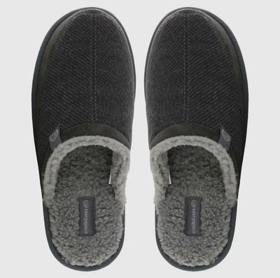 Calido Men&#39;s Fuzzy Mule Slippers