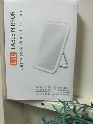 Desktop LED Mirror