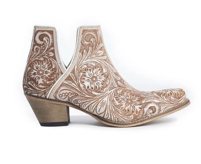 Moxie Bootie-White Chocolate 