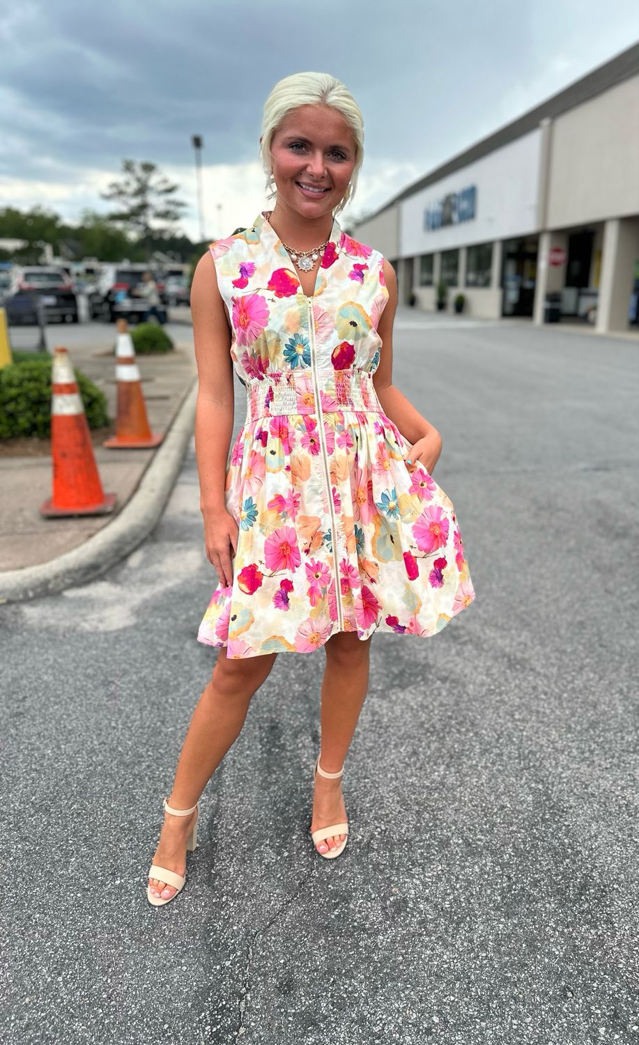 Water colored Floral Mini 
