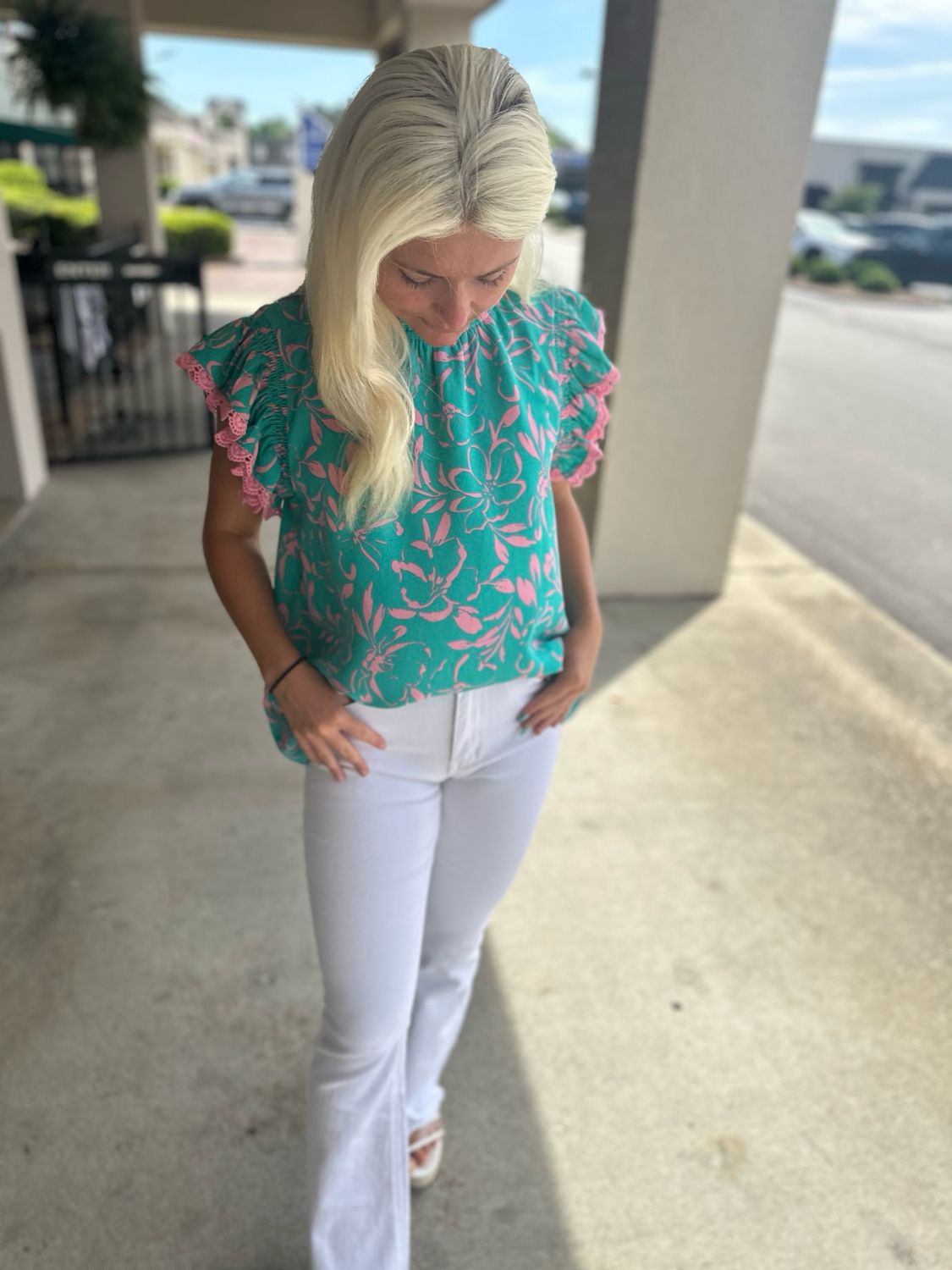 Turquoise Waters Top 