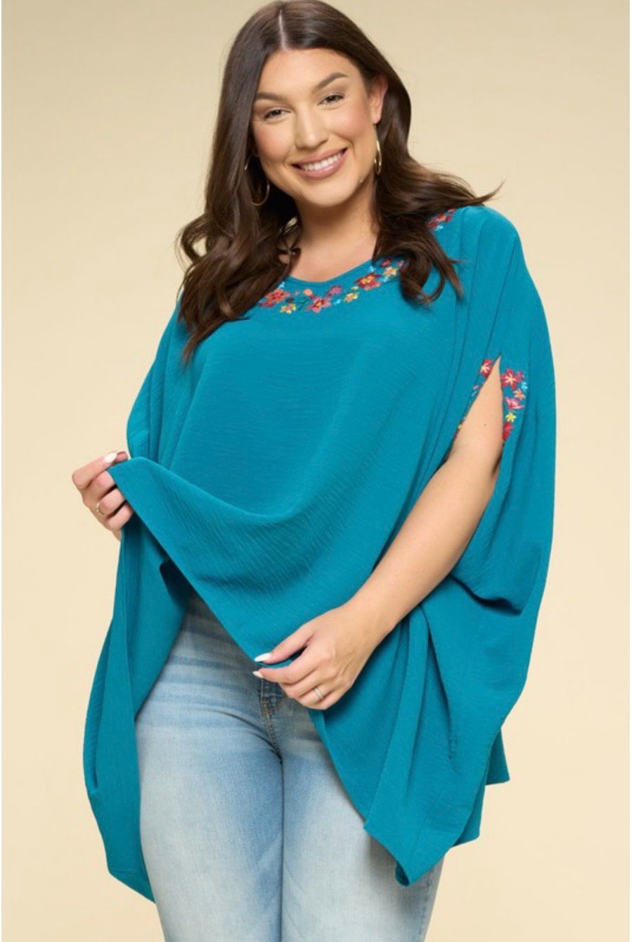 Deep Aqua Waters Top