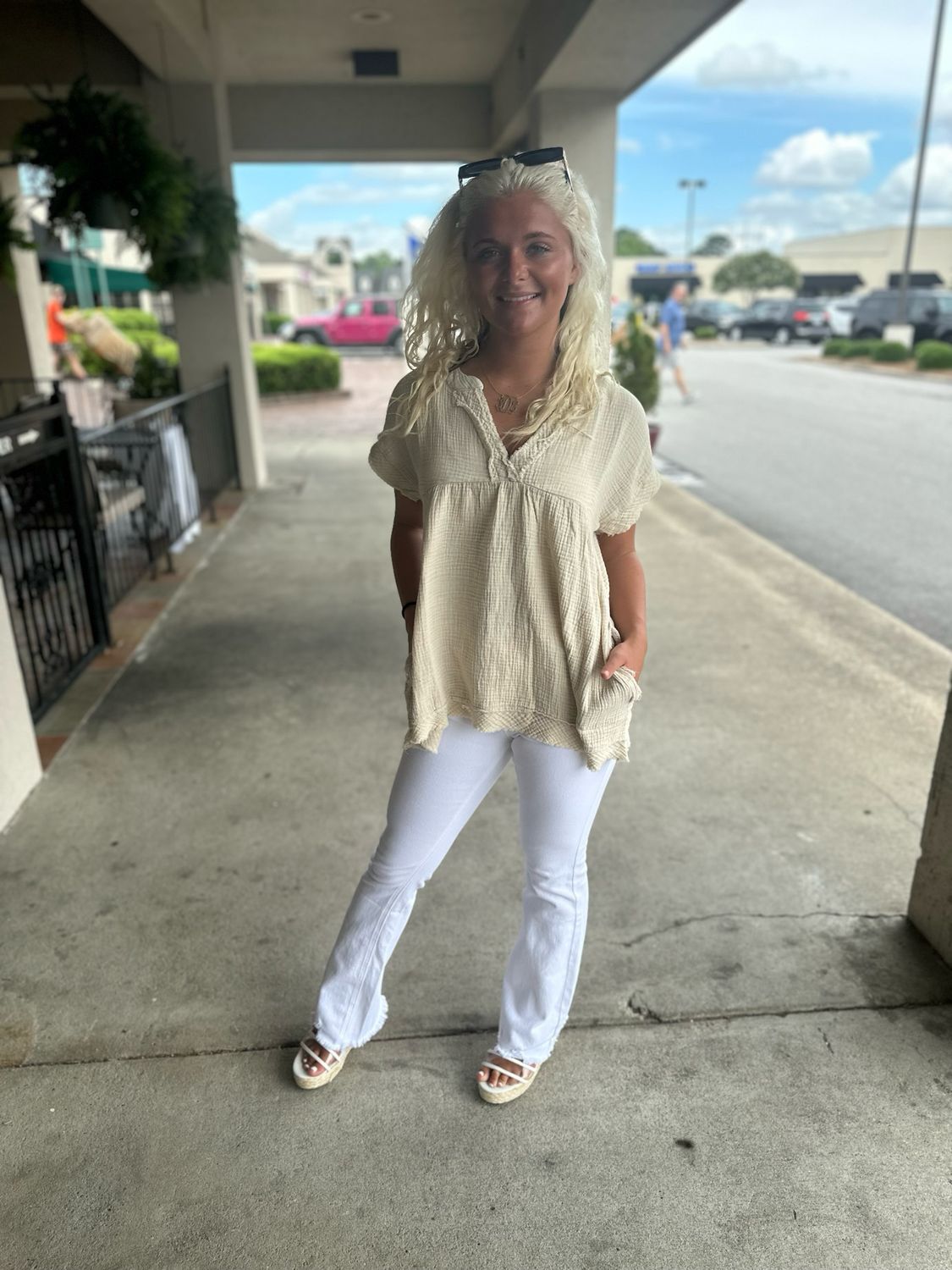 All About the Pockets Top