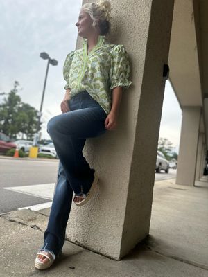 Dark Washed Mid Rise