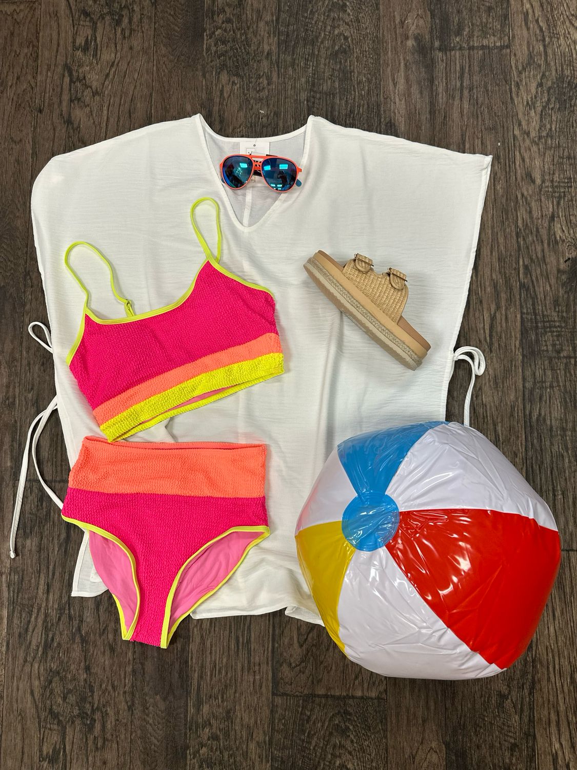 Sun Popping Bathing Suit