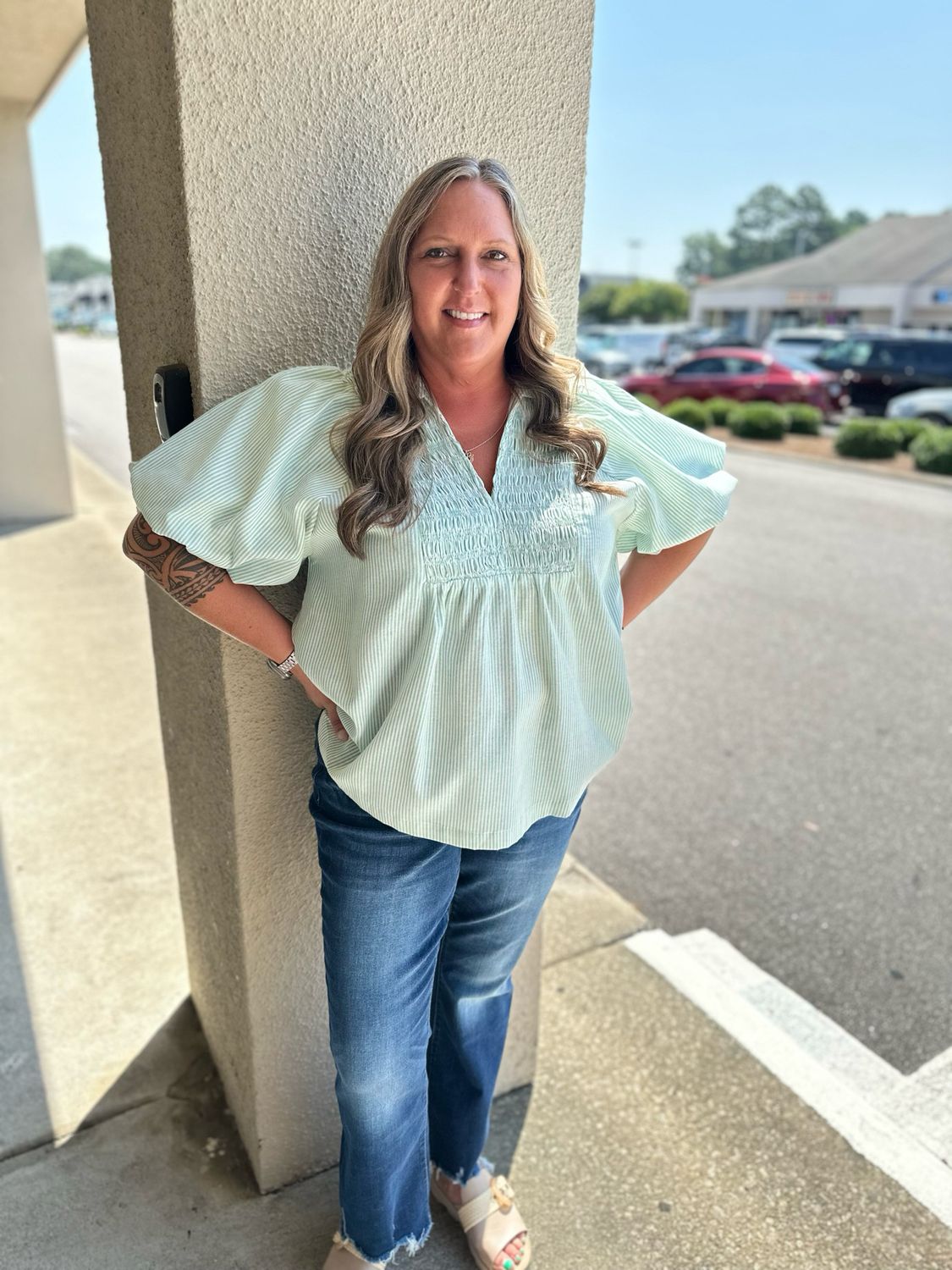 Sage Delight Top