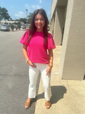 Fuchsia Dreams Top