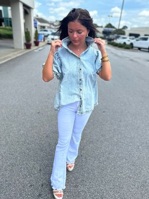 Likely Story Denim Top