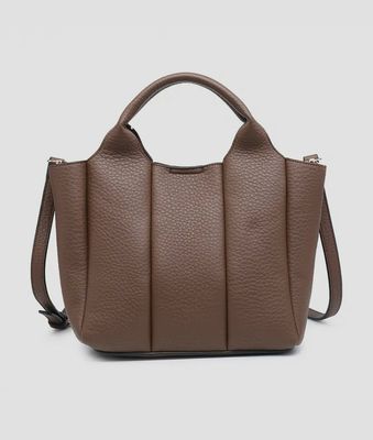 Maddox Paneled Satchel