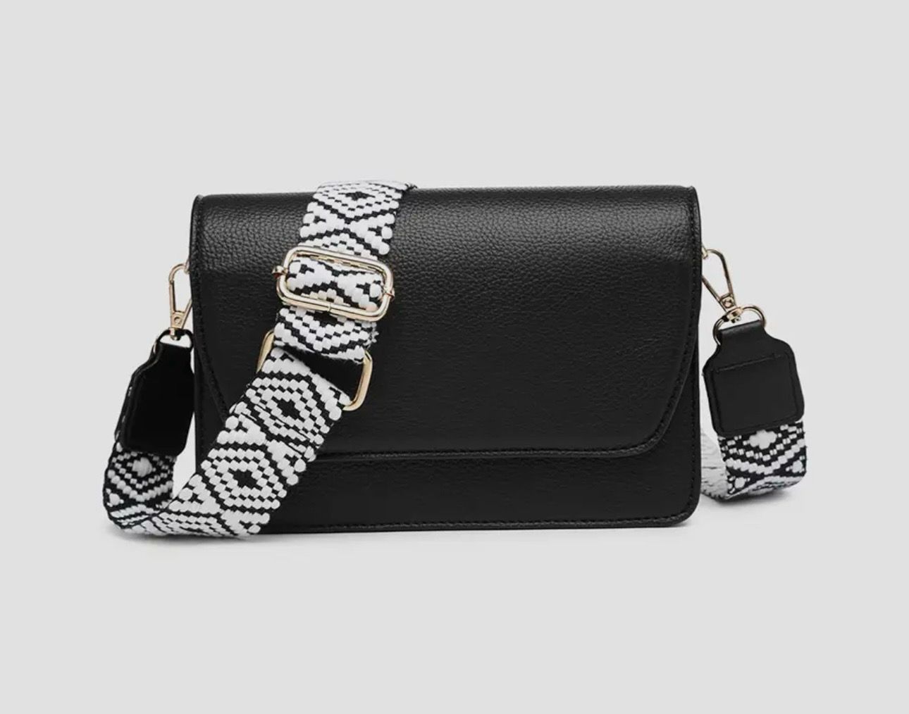 Noah Flapover Crossbody w/Guitar Strap 