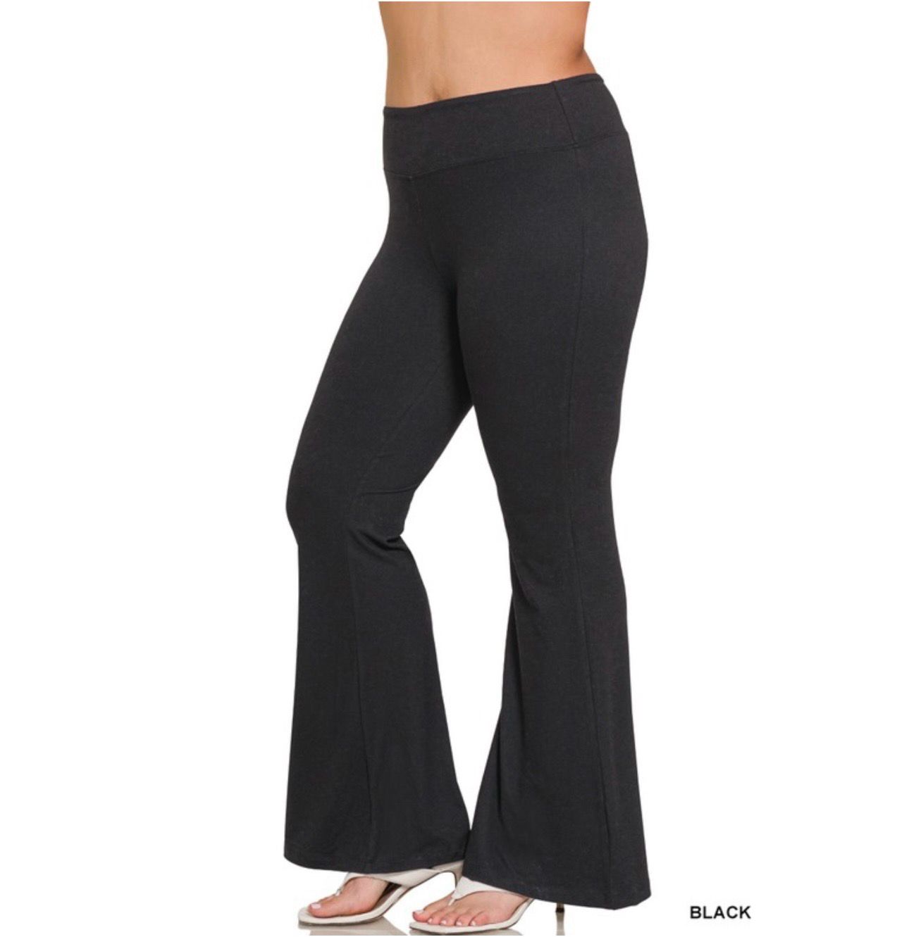 Plus Flare Leg Yoga Pants