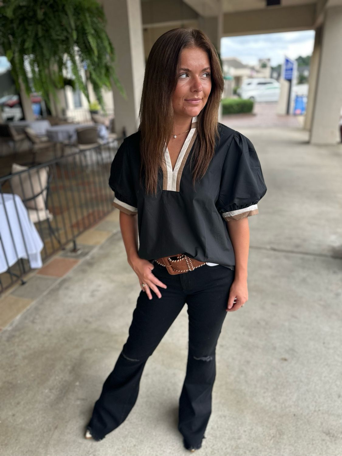 Black Out Top