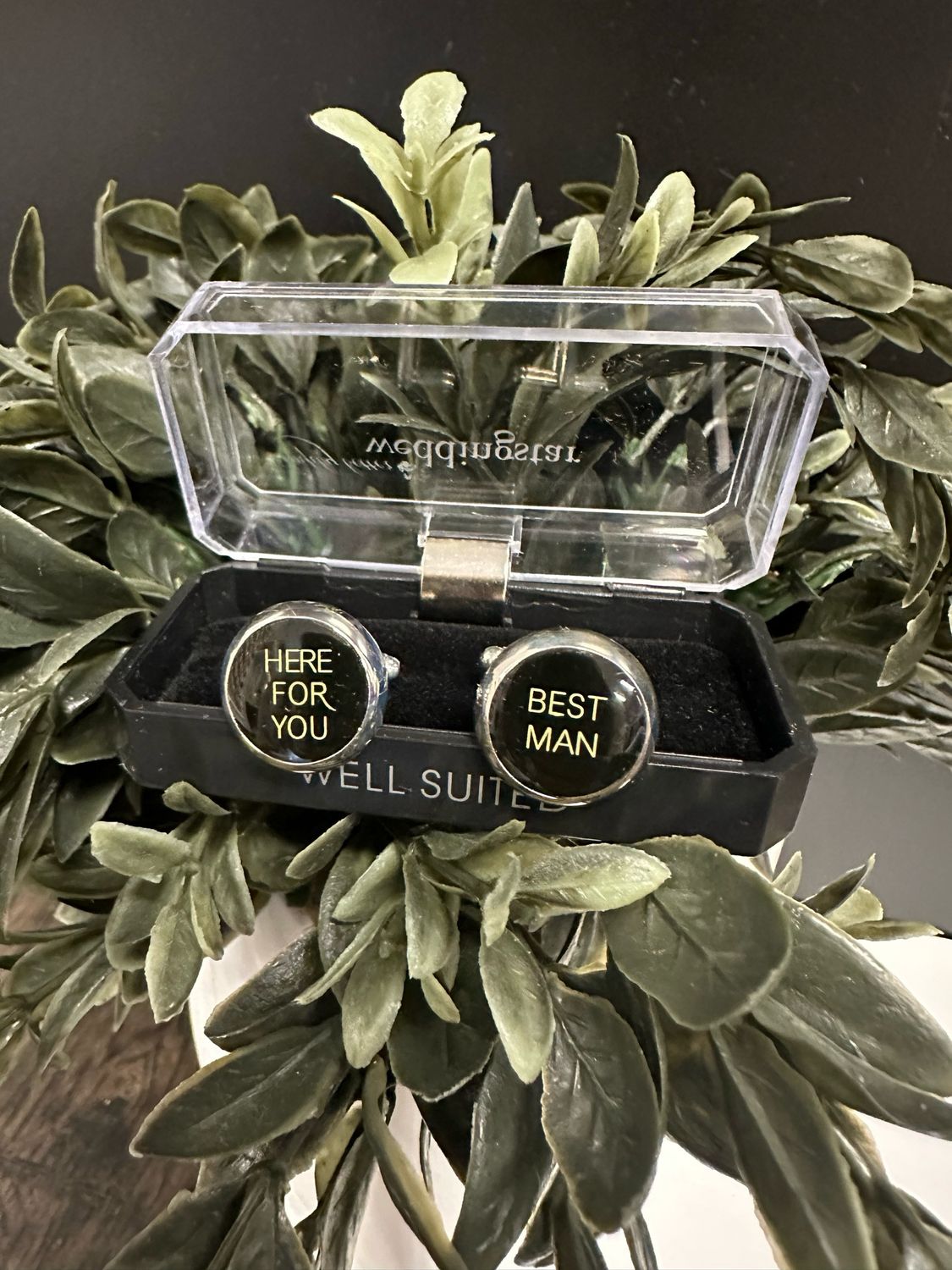 Grooms Men Cufflinks