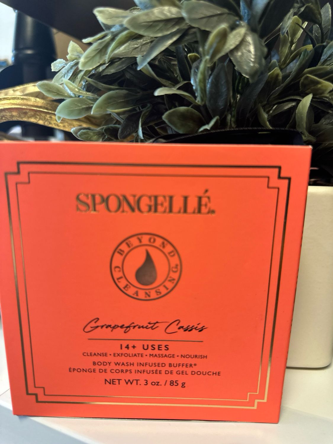Spongelle&#39; Grapefruit Boxed Flower
