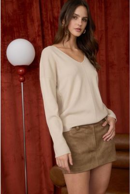 Oatmeal Casual Sweater