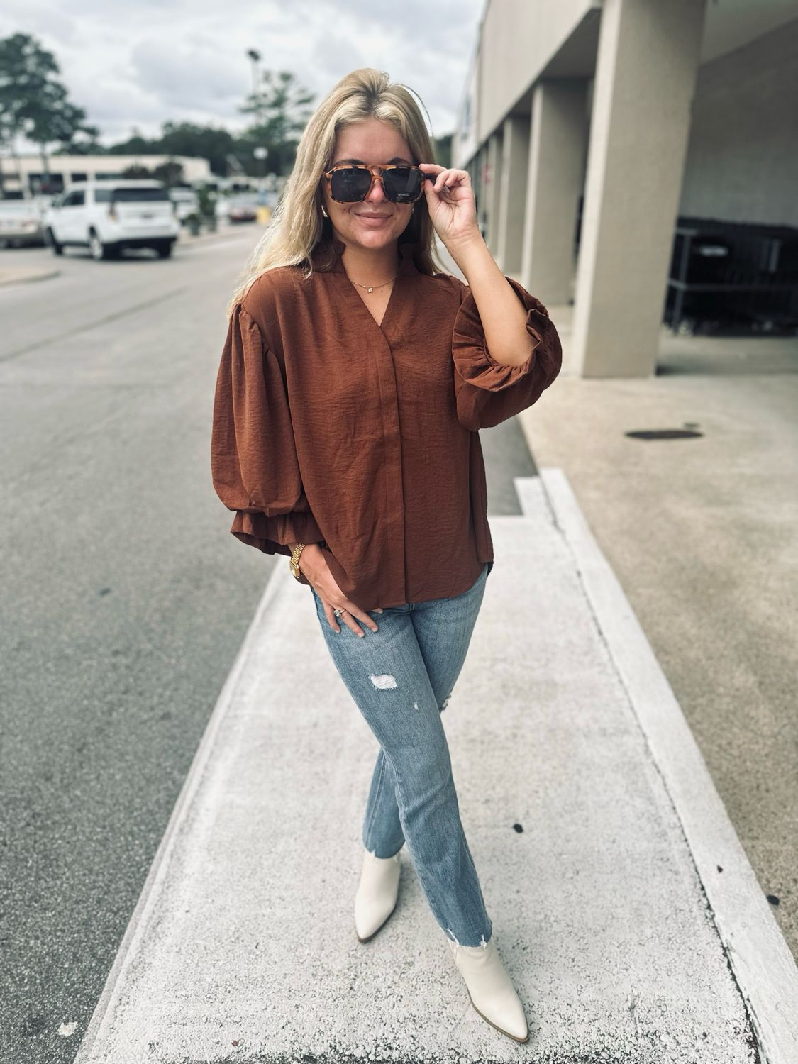 Mocha Latte Top