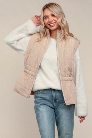 Quilted Puffer Vest