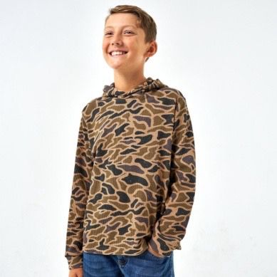 Boys Burlebo Thermal Hoodie