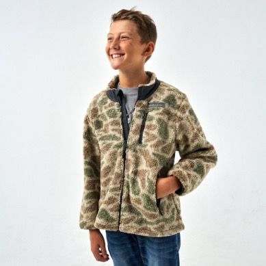 Boys Sherpa Full Zip Jacket