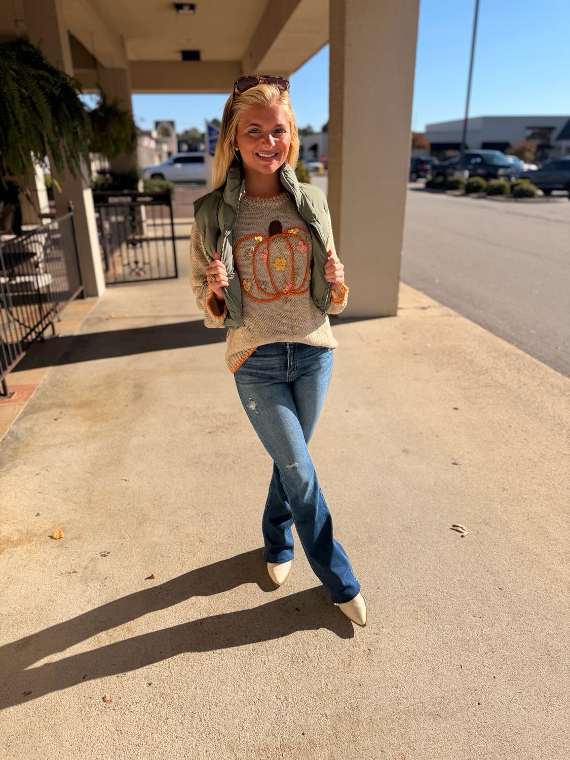 Pumpkin Cutie Sweater