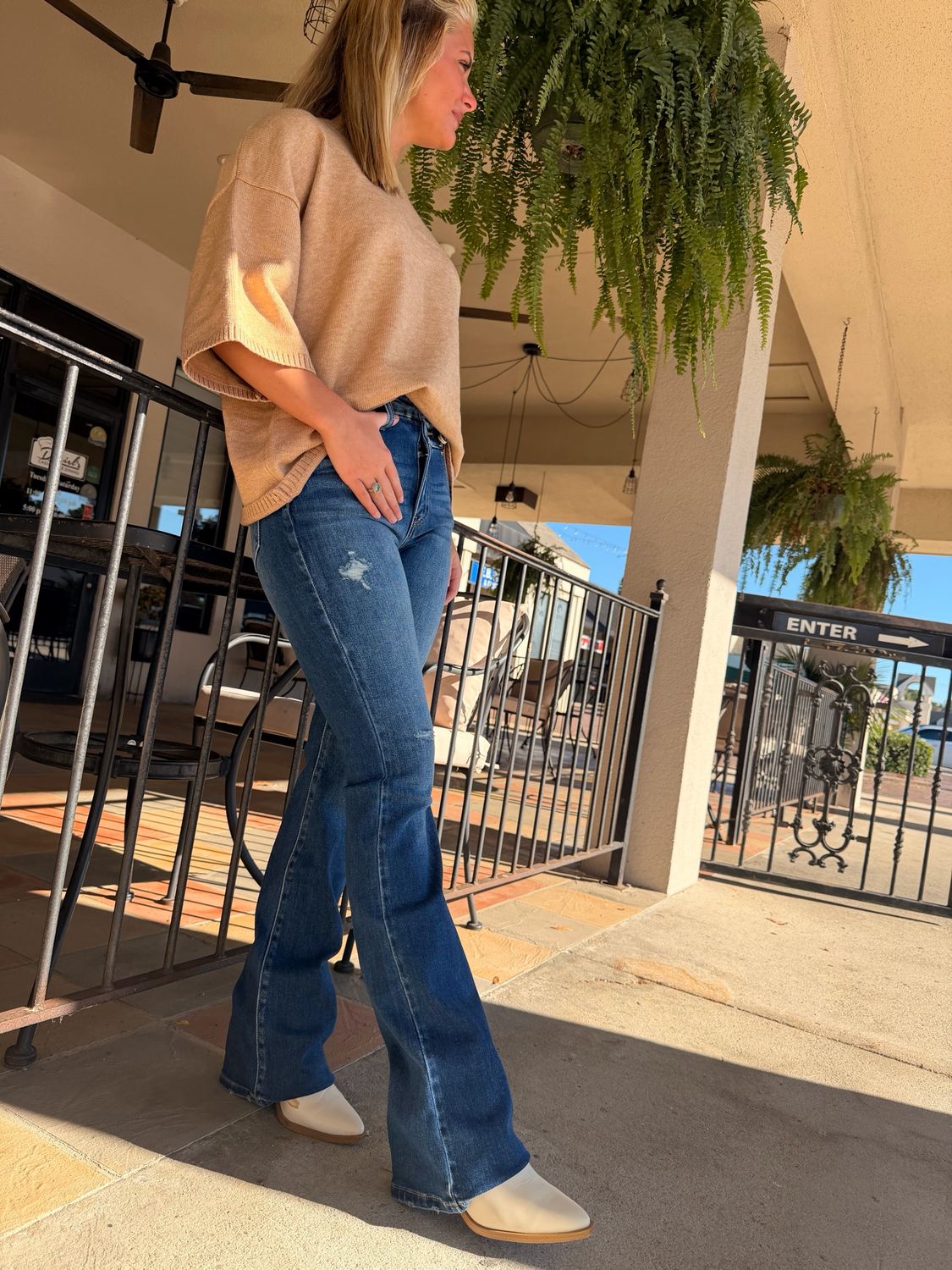 Exposed Button Flare