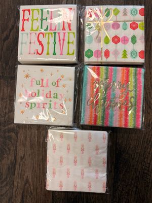Holiday Beverage Napkins