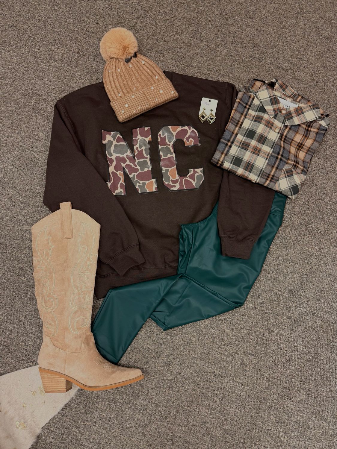 NC Duck Camo Sweatshirt