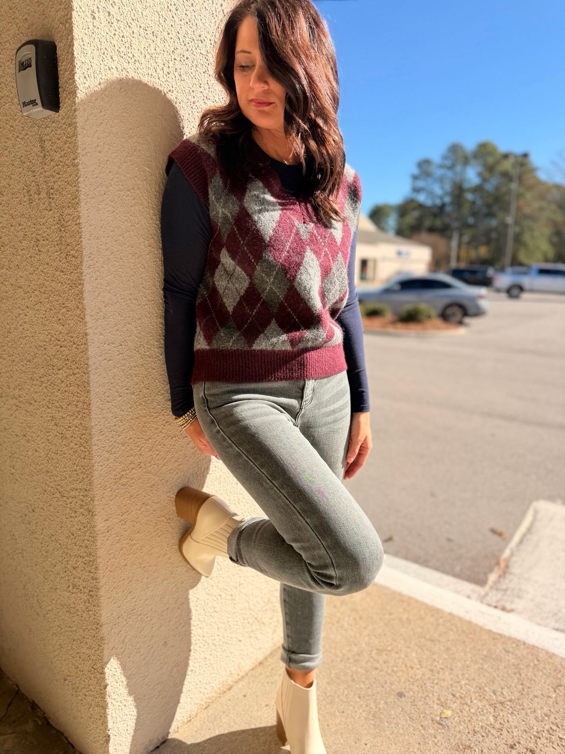 Washed Out Grey Skinny