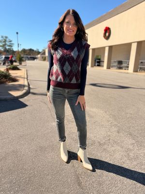 Argyle Sweater Vest 