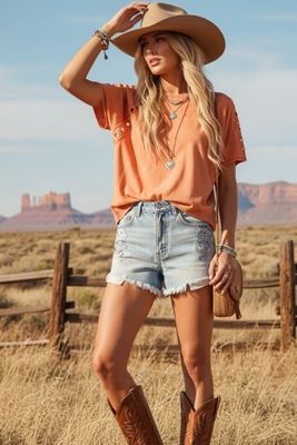 Orange Sherbert Top