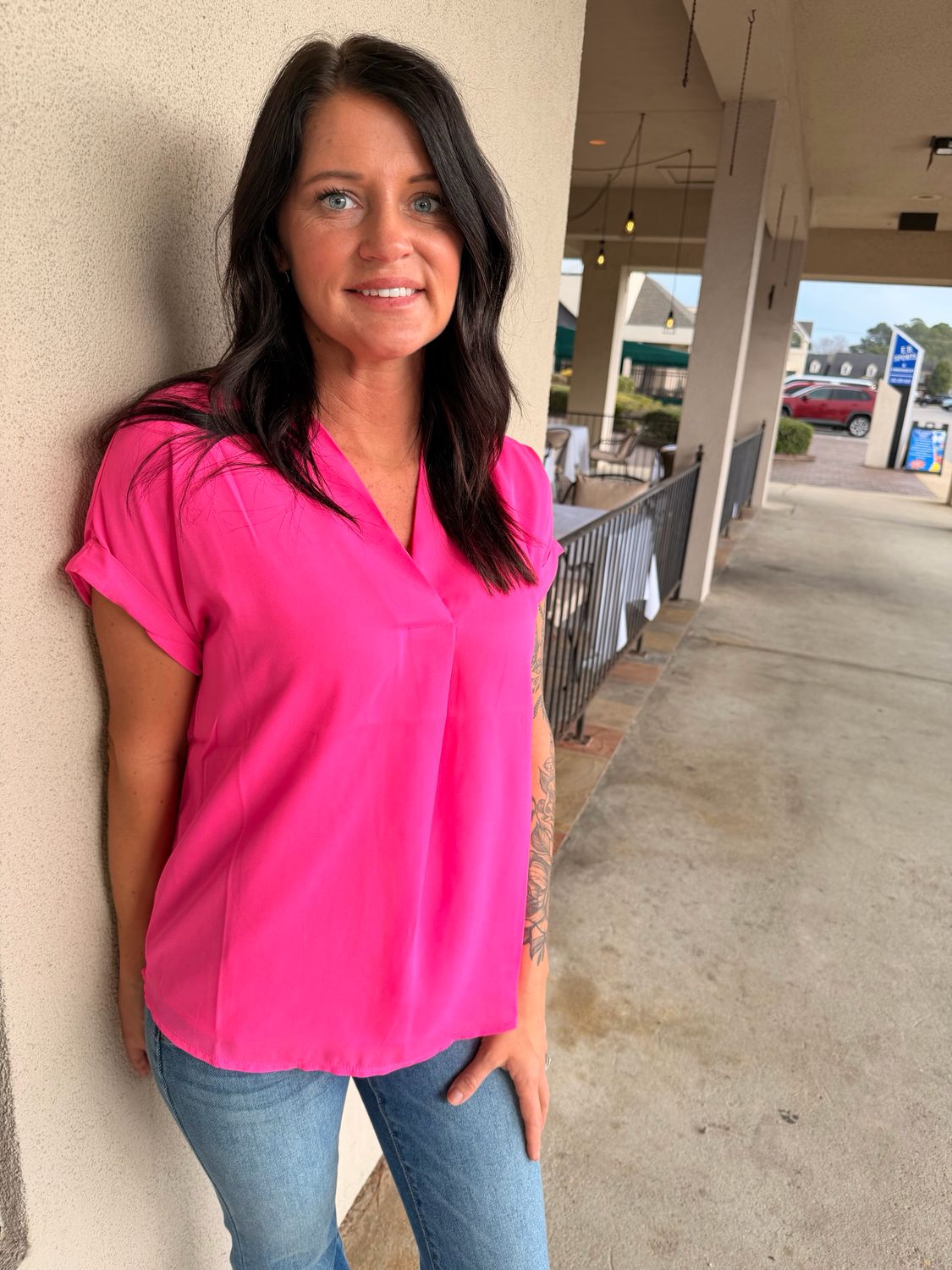 Whitney Woven Blouse