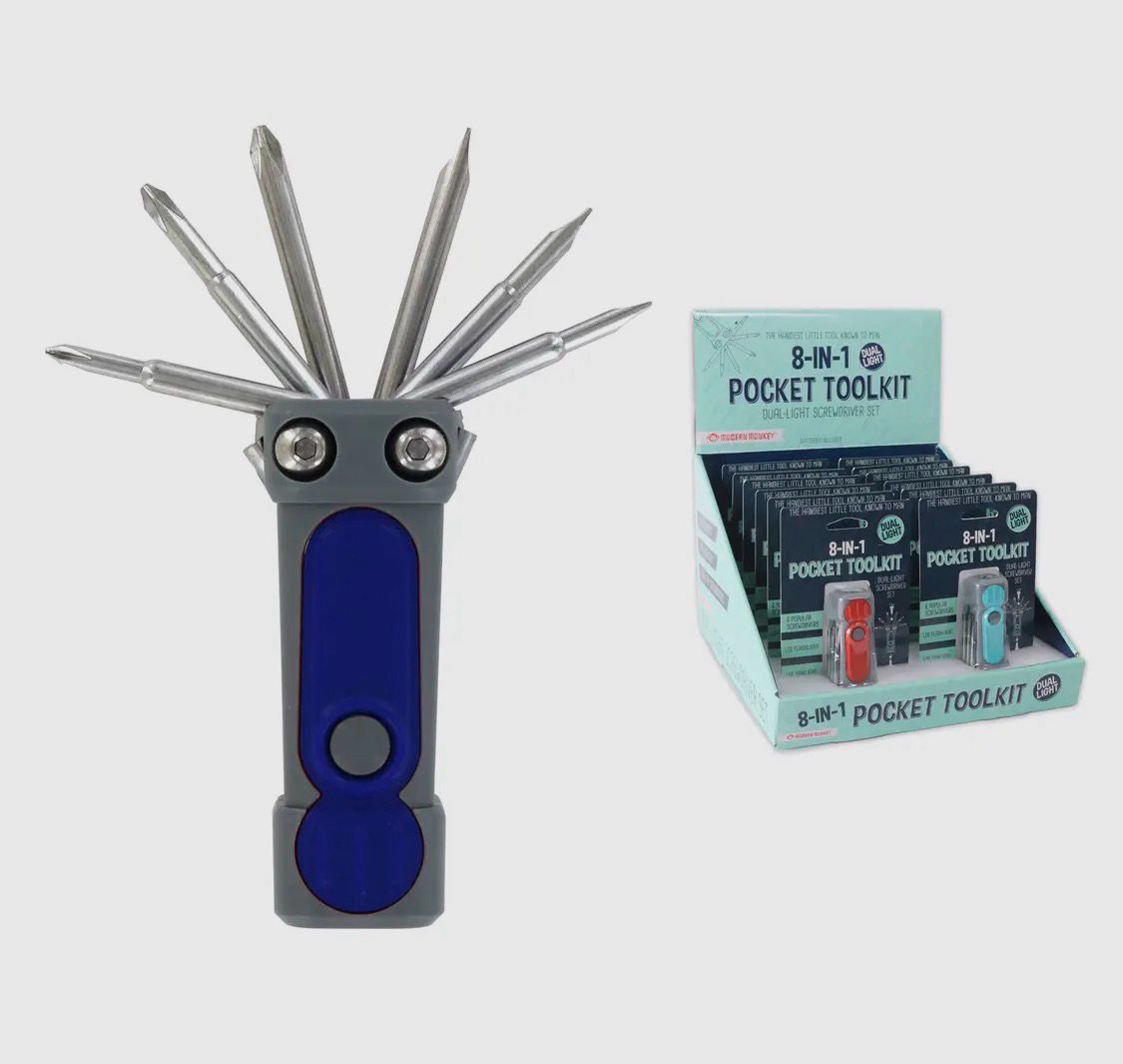 8 in 1 Pocket Tool Set