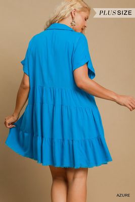 Royal Blue Tiered Mini