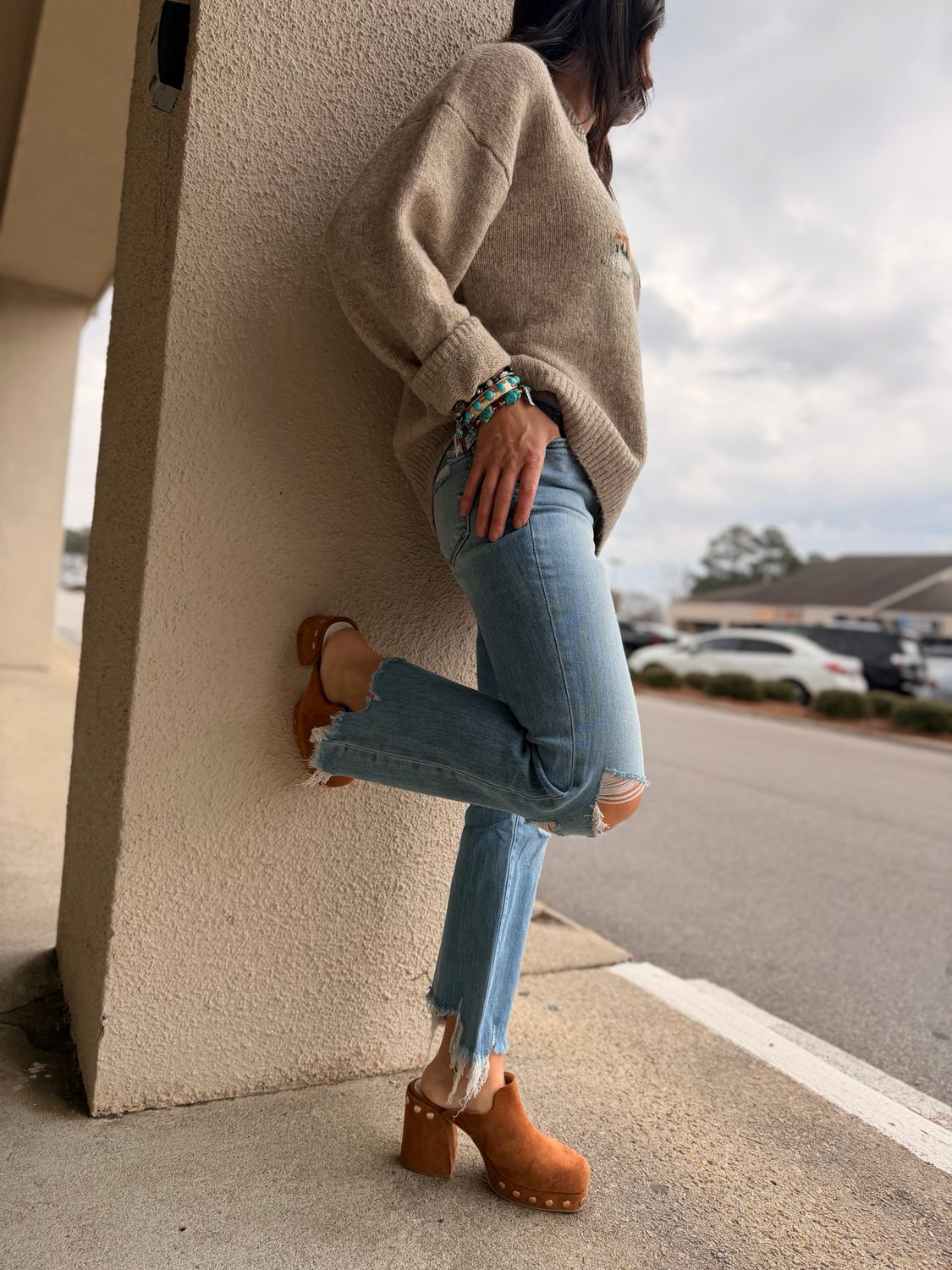 High Rise Crop Flare